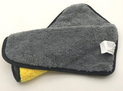 Two-colour Dual-use Cleaning Car Wash Towels Multipack
