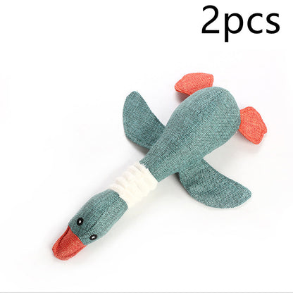 Pet Plush Squeaking Chew Toy