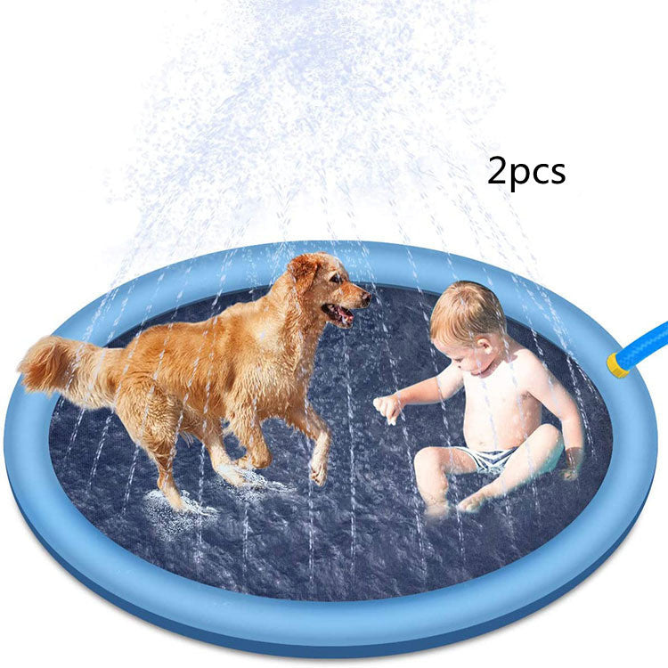 Non-Slip Splash Fountain Pad For Kids And Pets