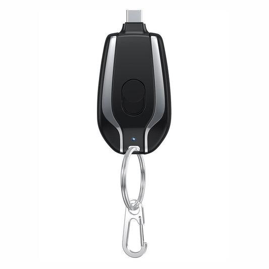 1500mAh Mini Emergency Power Bank Keychain Charger