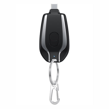 1500mAh Mini Emergency Power Bank Keychain Charger