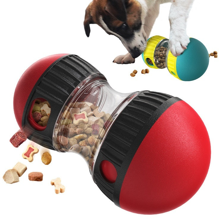 Food Dispensing Dog Toy Tumbler Leaky Food Interactive Puzzle Ball