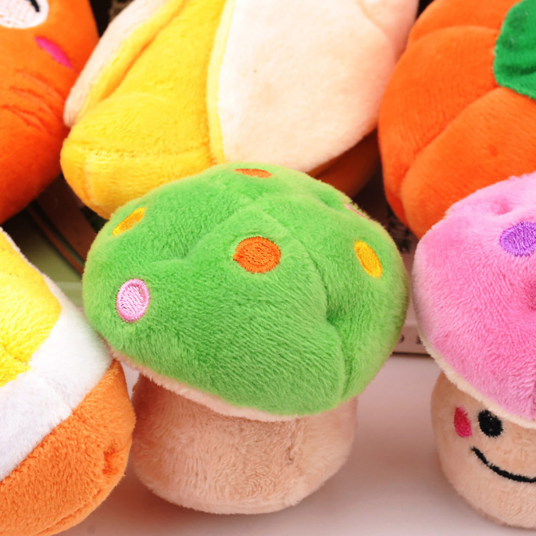 Plush Pet Toys, Fruits, Cartoons, Food