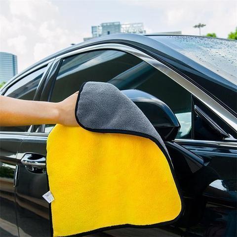 Two-colour Dual-use Cleaning Car Wash Towels Multipack
