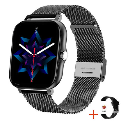 Smart Watch Pedometer & Heart Rate Monitoring Bluetooth-Compatible Call