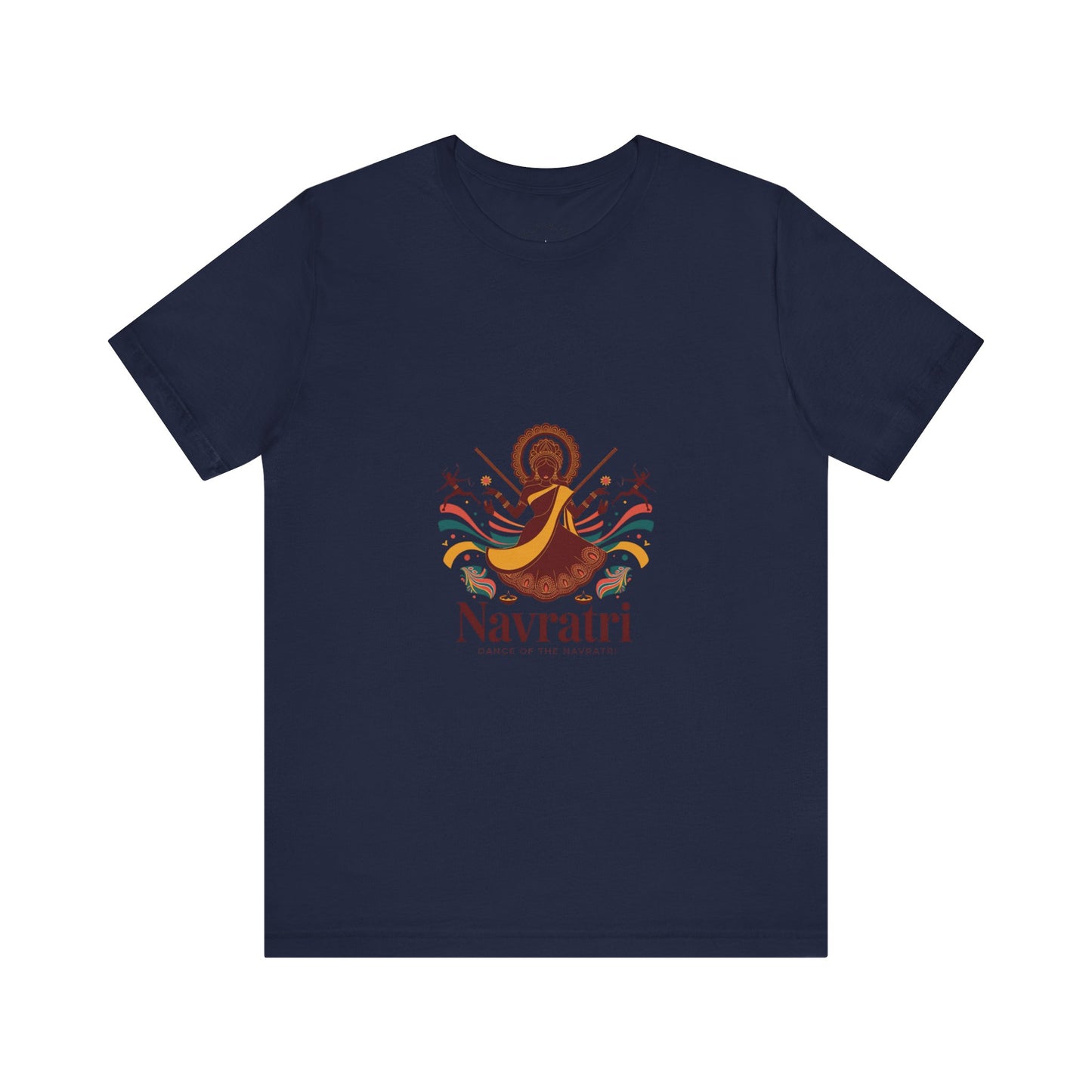 Navratri Festival T-Shirt, Dandiya Garba Tee, Colorful Outfit for Festival Nights