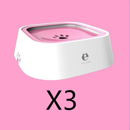 Cat & Dog Anti-Overflow No Spill Water Bowl