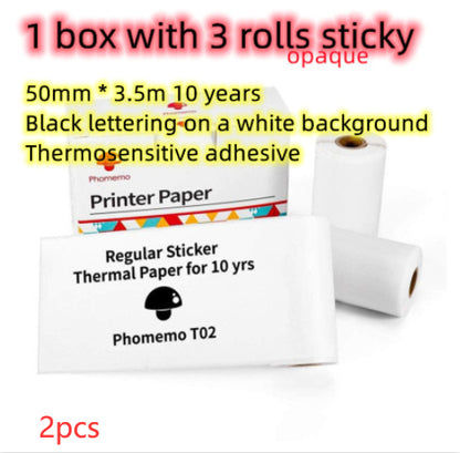 Portable Bluetooth Mini Thermal Label & Photo Printer
