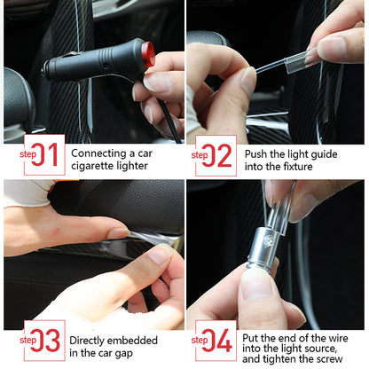 Car Fiber Optic Ambient Interior Light