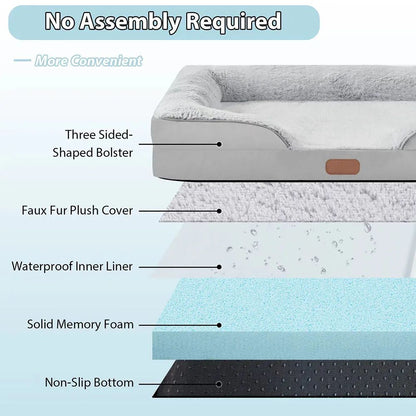 High Quality Orthopaedic Memory Foam Dog Bed