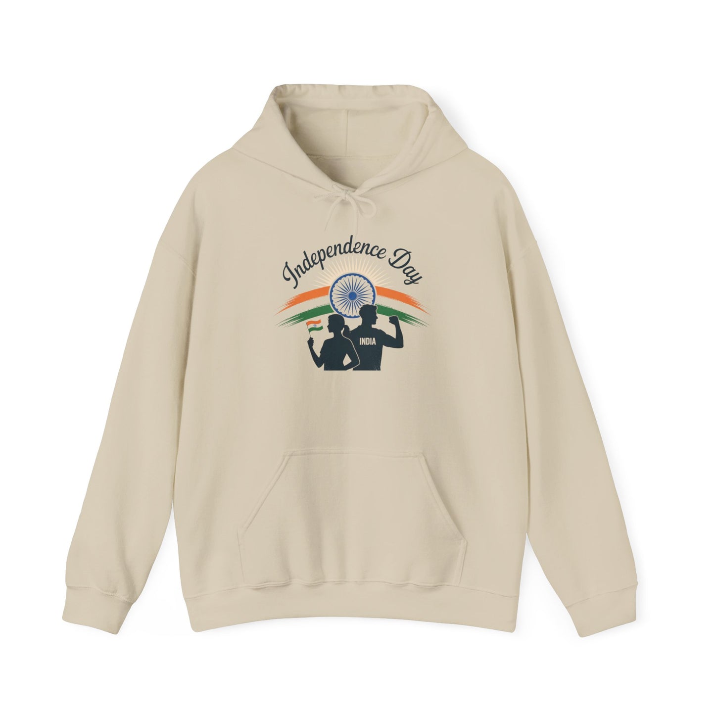 Independence Day Hoodie, Patriotic, Celebrate India's Freedom, Tricolour Hoodie, Indian Flag