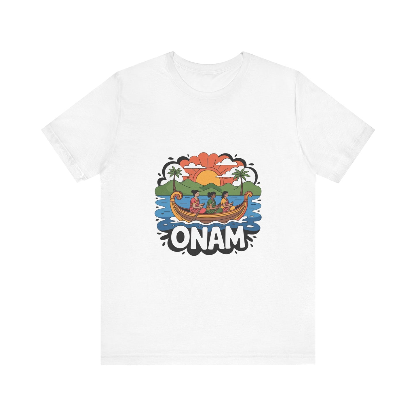 Onam Festival T-Shirt, Gift for Kerala Festival, Celebrate Onam in Style, Traditional Tee