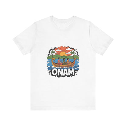 Onam Festival T-Shirt, Gift for Kerala Festival, Celebrate Onam in Style, Traditional Tee
