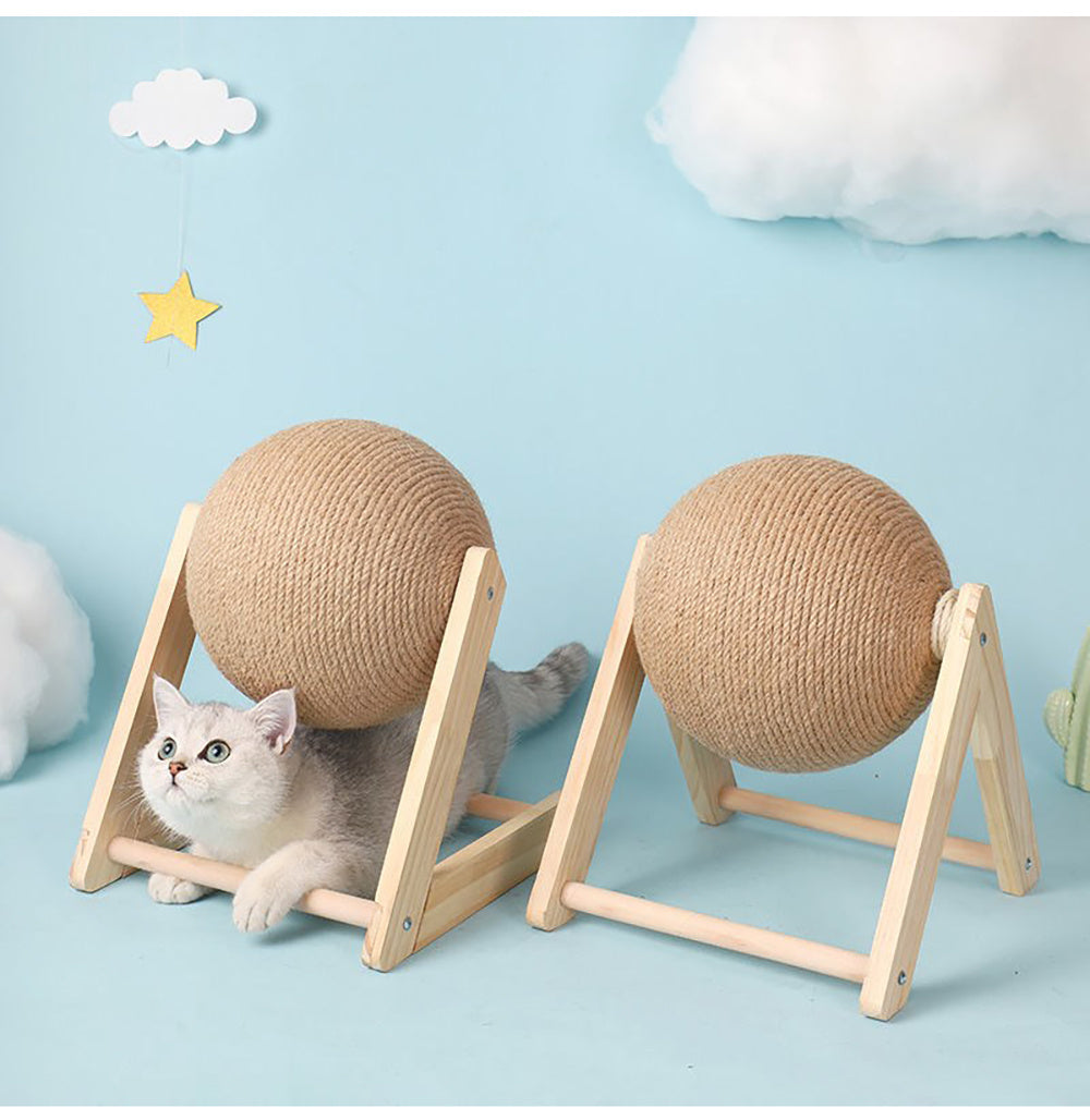 Sphere Shaped Cat Scratch Ball