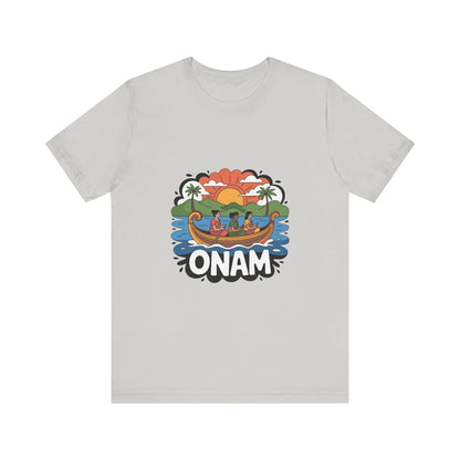 Onam Festival T-Shirt, Gift for Kerala Festival, Celebrate Onam in Style, Traditional Tee