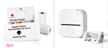 Portable Bluetooth Mini Thermal Label & Photo Printer