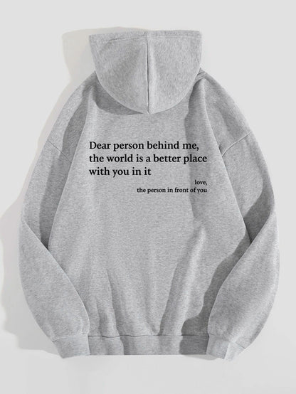 Motivational & Inspirational Printed Unisex Trendy Hoodies