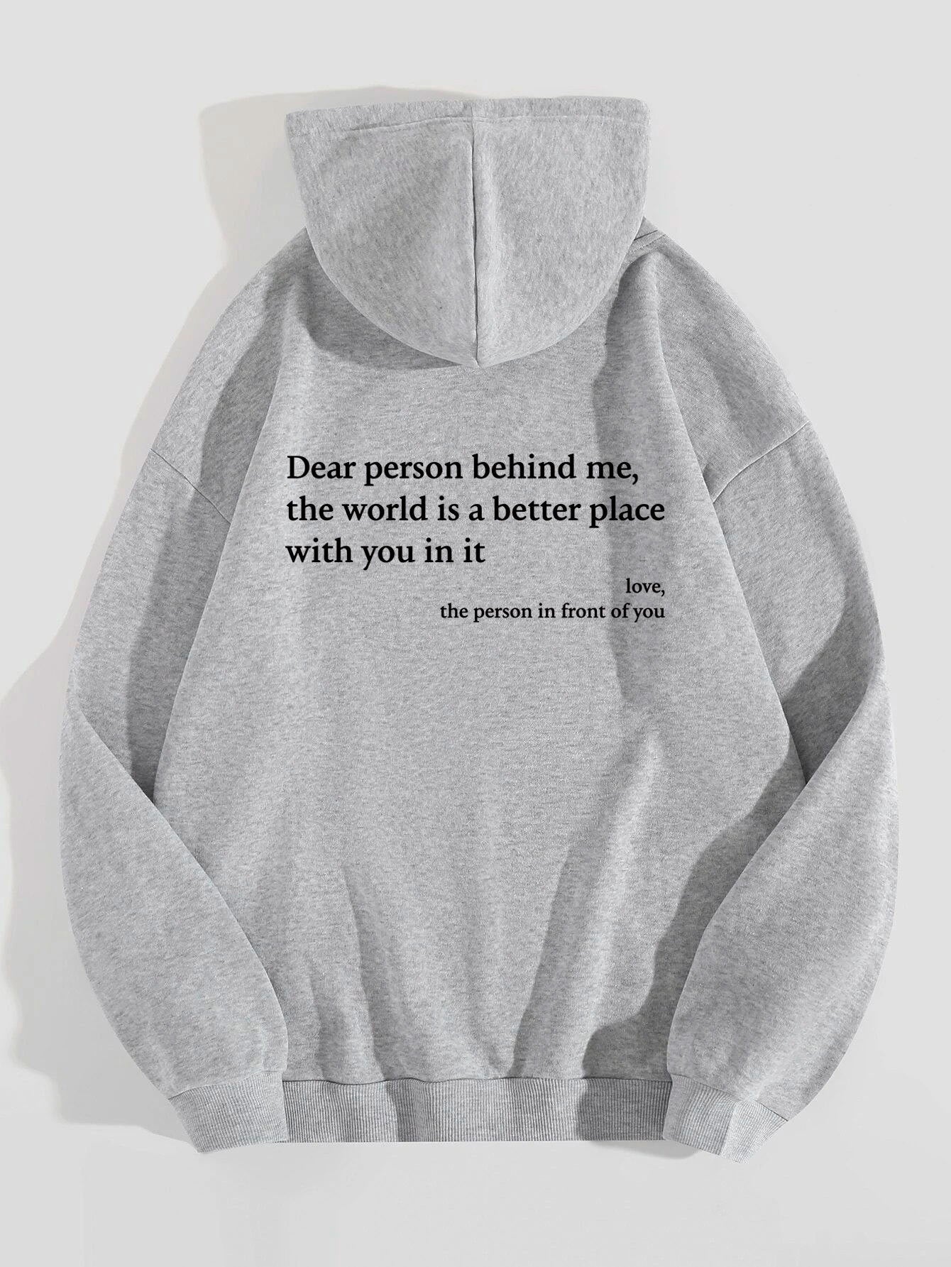 Motivational & Inspirational Printed Unisex Trendy Hoodies