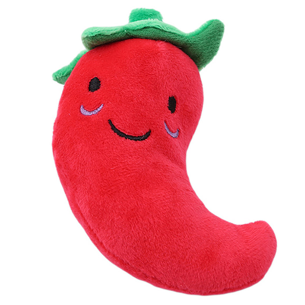 Plush Pet Toys, Fruits, Cartoons, Food