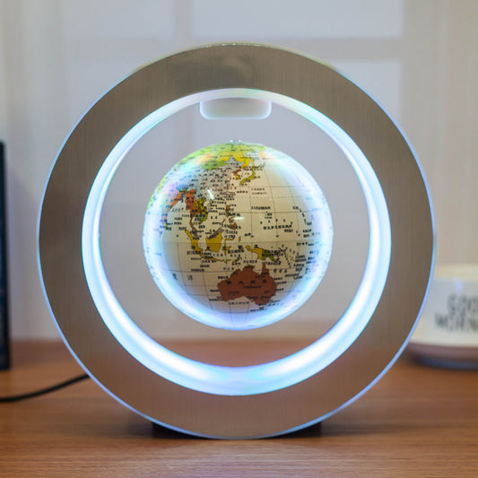 Floating Levitation LED World Map Globe