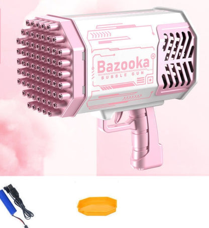 Bubble Gun Rocket Automatic Blower With Light