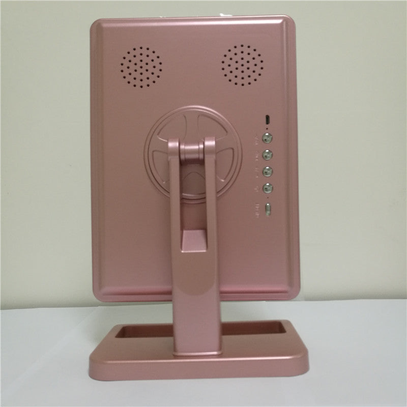 Touch Screen Makeup Mirror With 20 LED Lights & Bluetooth Music Speaker