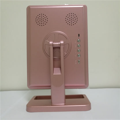 Touch Screen Makeup Mirror With 20 LED Lights & Bluetooth Music Speaker