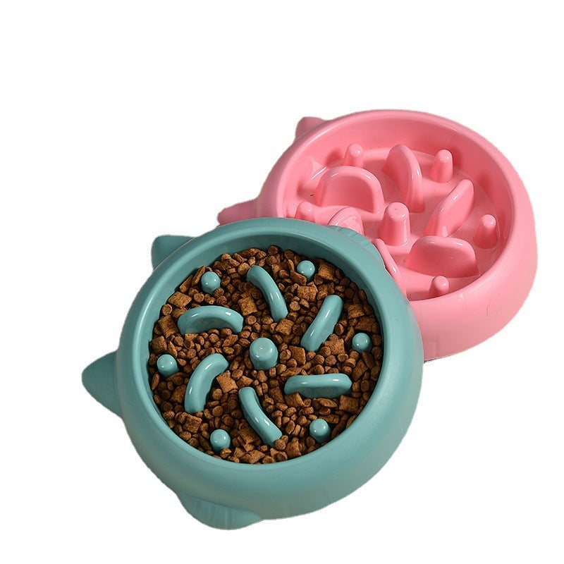Pet Slow Feeder Anti Choking Bowl