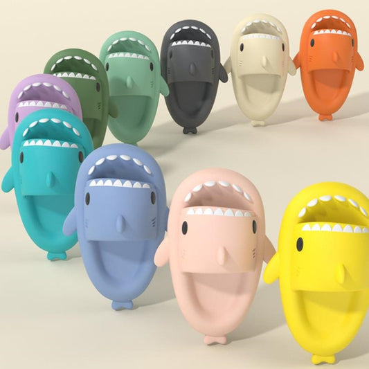 Adult's Funny Shark Slippers Indoor & Outdoor