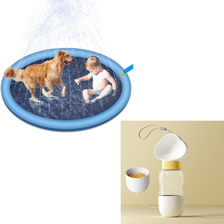Non-Slip Splash Fountain Pad For Kids And Pets