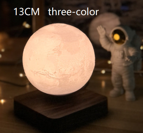 Magnetic Levitation Table Lamp Moon Light 3D