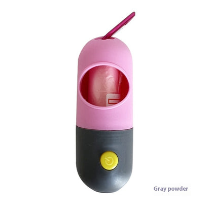 3 in 1 Pet Waste Poop Bag Dispenser, Holder & Led Light