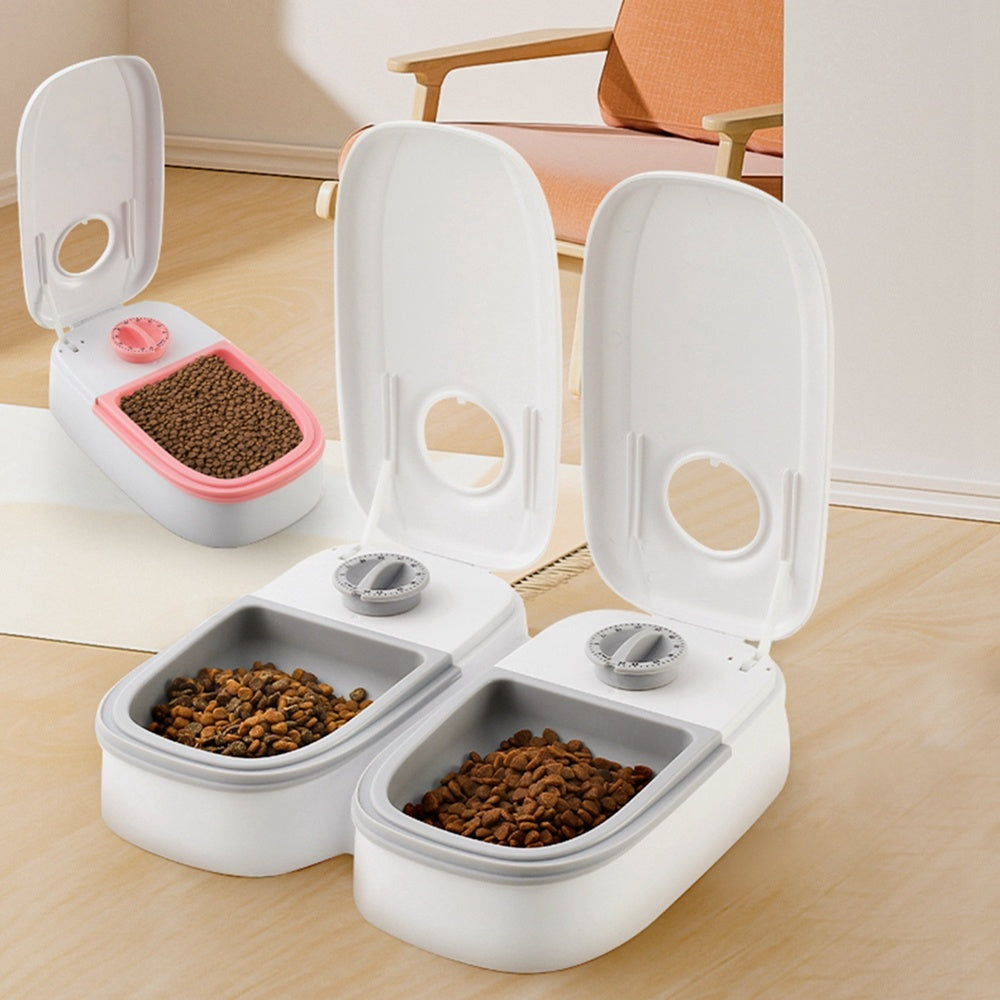 Automatic Stainless Steel Smart Food Dispenser Bowl