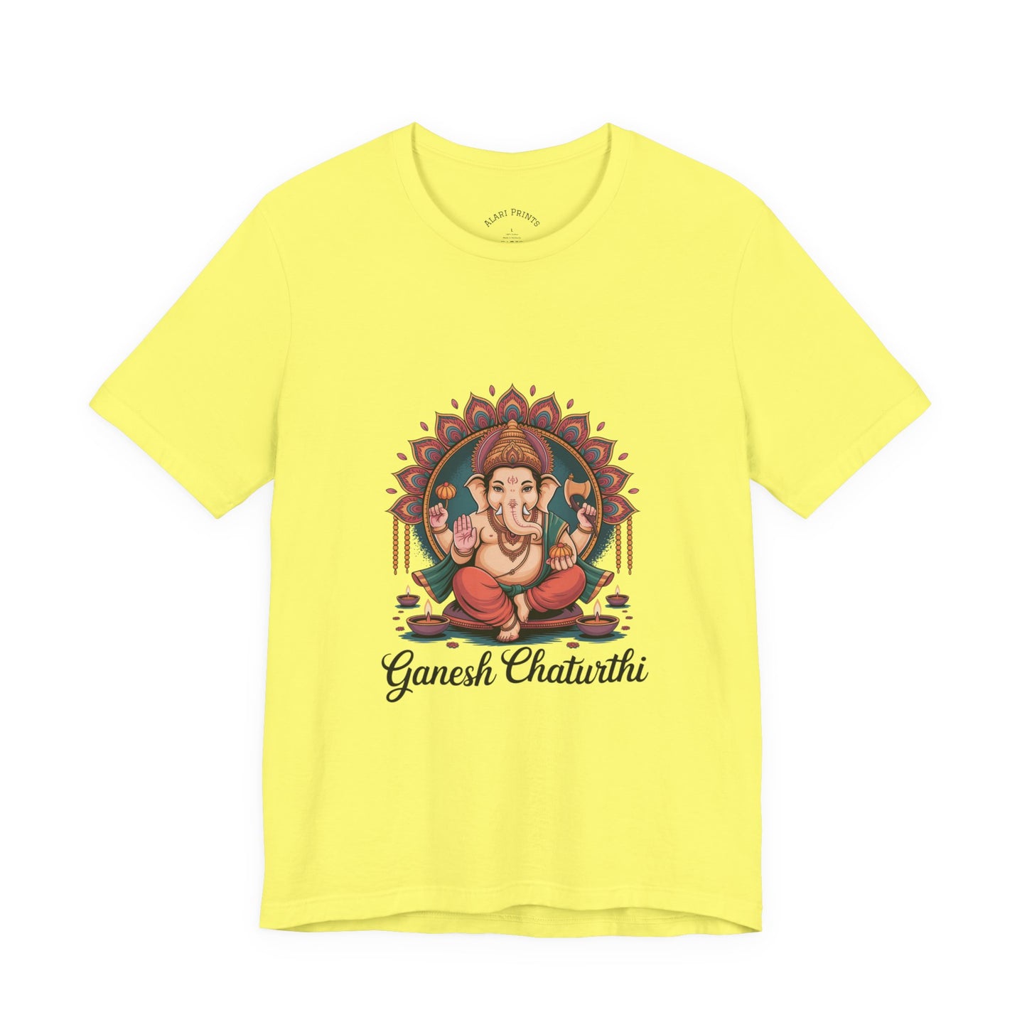 Ganesh Chaturthi T-Shirt, Ganpati Bappa Morya, Ganesha Tee, Spiritual Devotional Wear