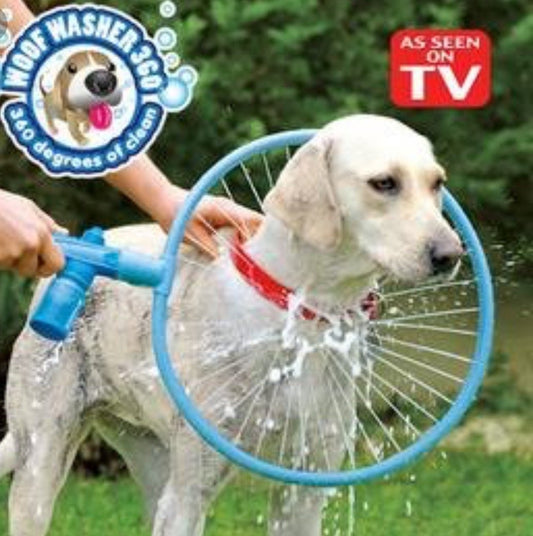 Fully automatic 360 degree shower ring