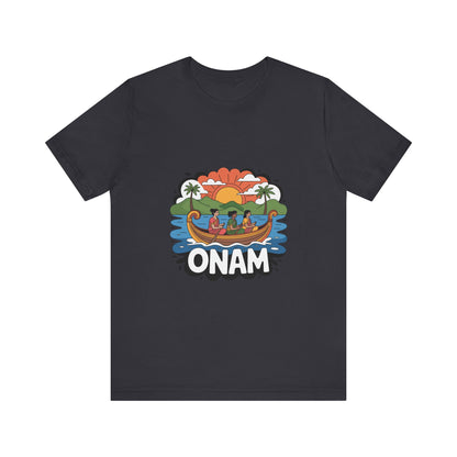 Onam Festival T-Shirt, Gift for Kerala Festival, Celebrate Onam in Style, Traditional Tee