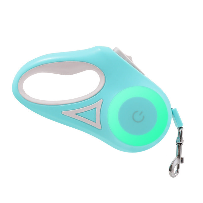 Retractable Colourful Leash And Collar