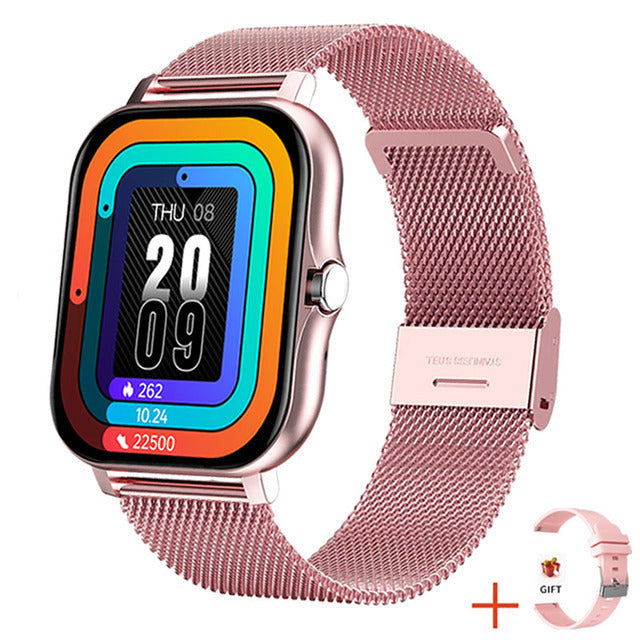 Smart Watch Pedometer & Heart Rate Monitoring Bluetooth-Compatible Call