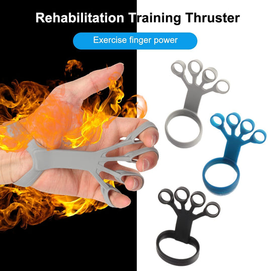 Silicone Grip Finger Exercise Stretcher Arthritis Hand Grip Trainer