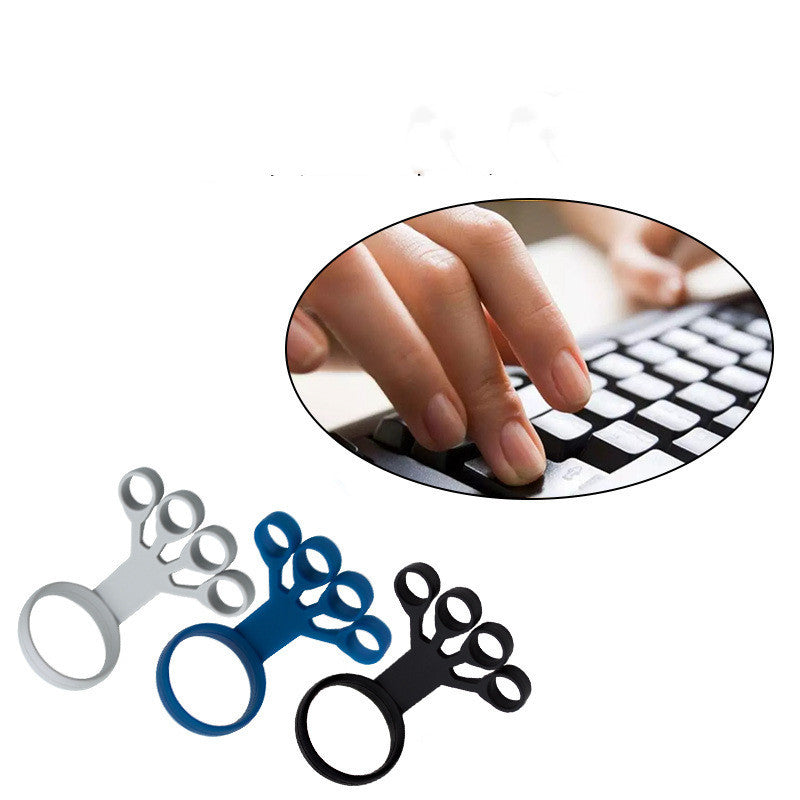 Silicone Grip Finger Exercise Stretcher Arthritis Hand Grip Trainer