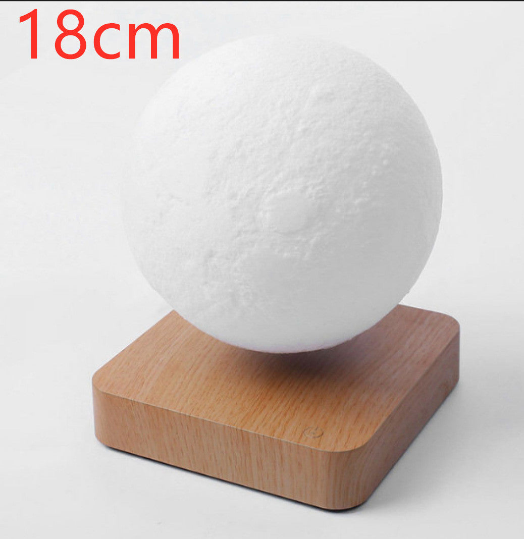 Magnetic Levitation Table Lamp Moon Light 3D