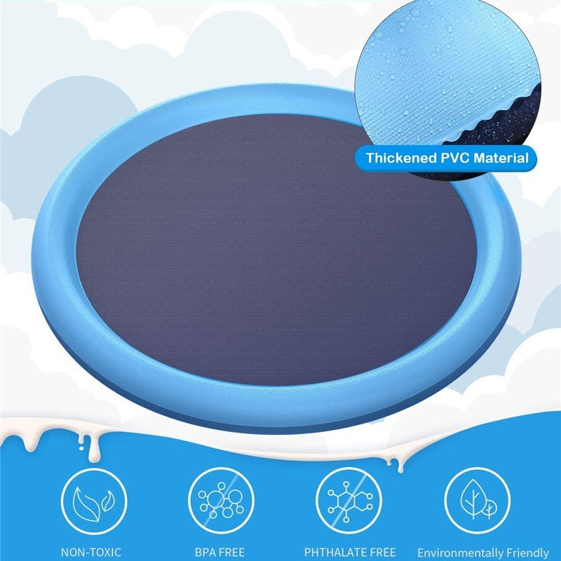 Non-Slip Splash Fountain Pad For Kids And Pets