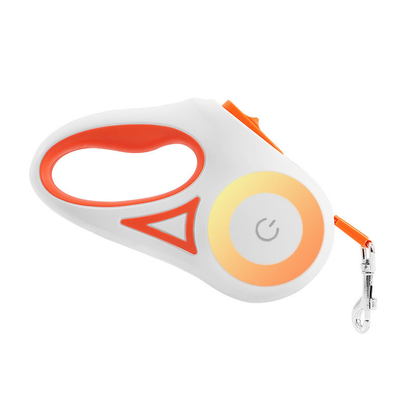 Retractable Colourful Leash And Collar