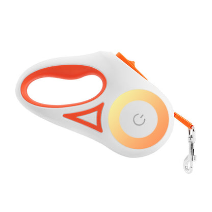 Retractable Colourful Leash And Collar