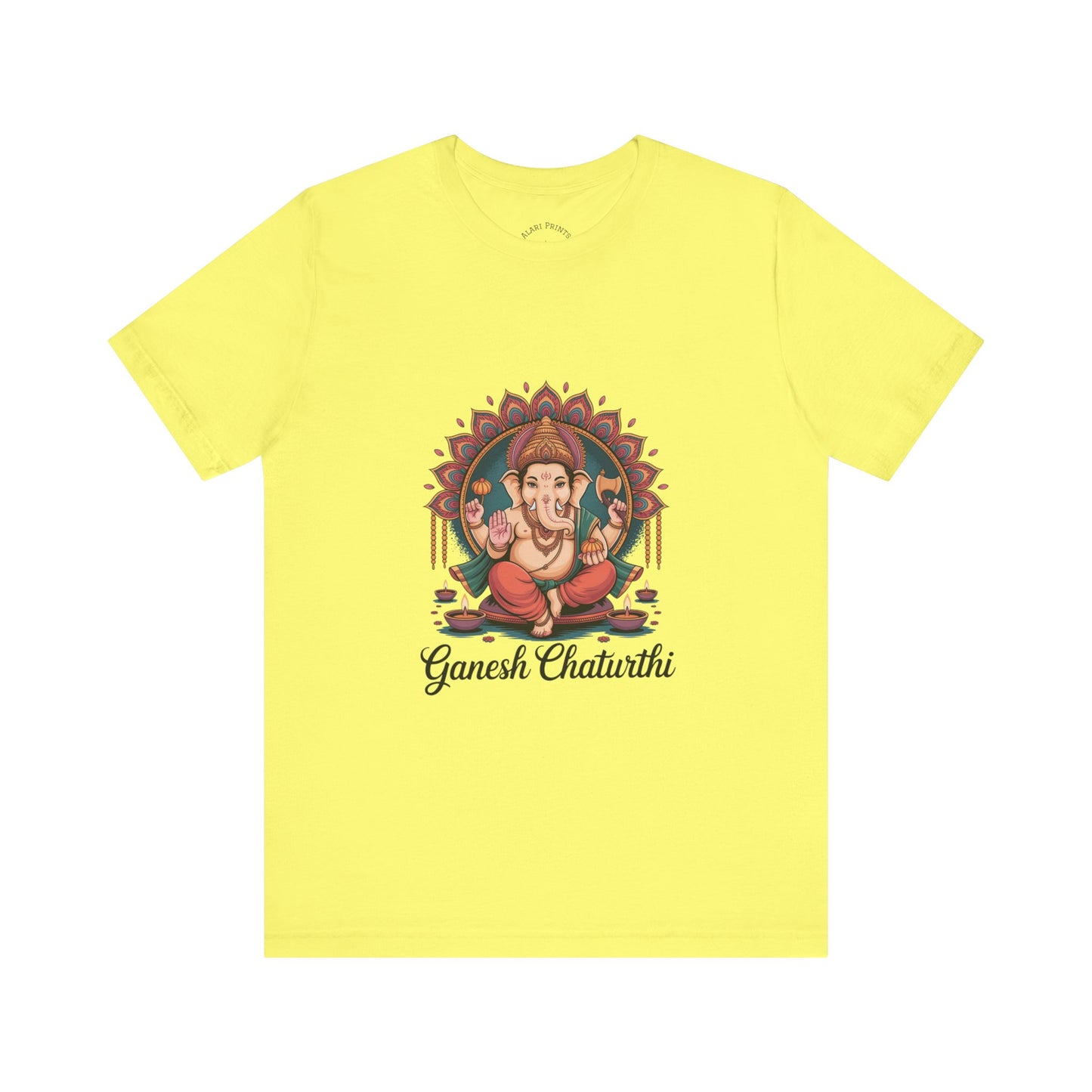 Ganesh Chaturthi T-Shirt, Ganpati Bappa Morya, Ganesha Tee, Spiritual Devotional Wear