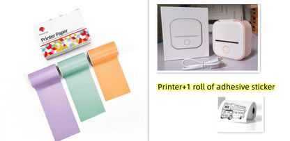 Portable Bluetooth Mini Thermal Label & Photo Printer