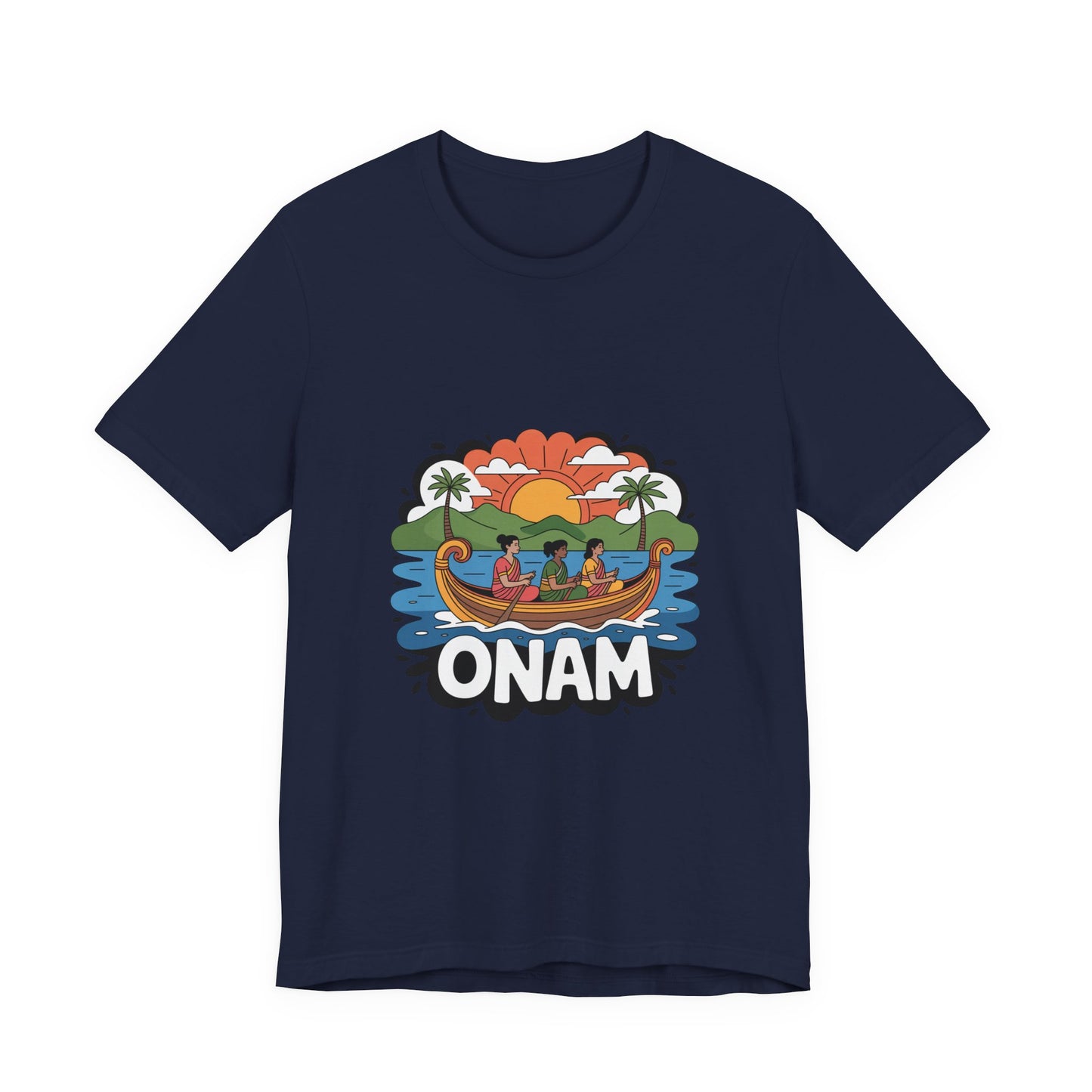 Onam Festival T-Shirt, Gift for Kerala Festival, Celebrate Onam in Style, Traditional Tee