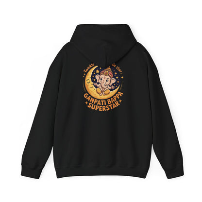 Ganesh Chaturthi Hoodie, Spiritual Wear, Ganpati Bappa Morya Hoodie, Ganpati Festival Outfit