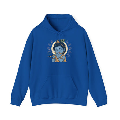 Krishna Janmashtami Hoodie, Lord Krishna Hoodie, Devotional Hoodie, Festive Celebration Wear