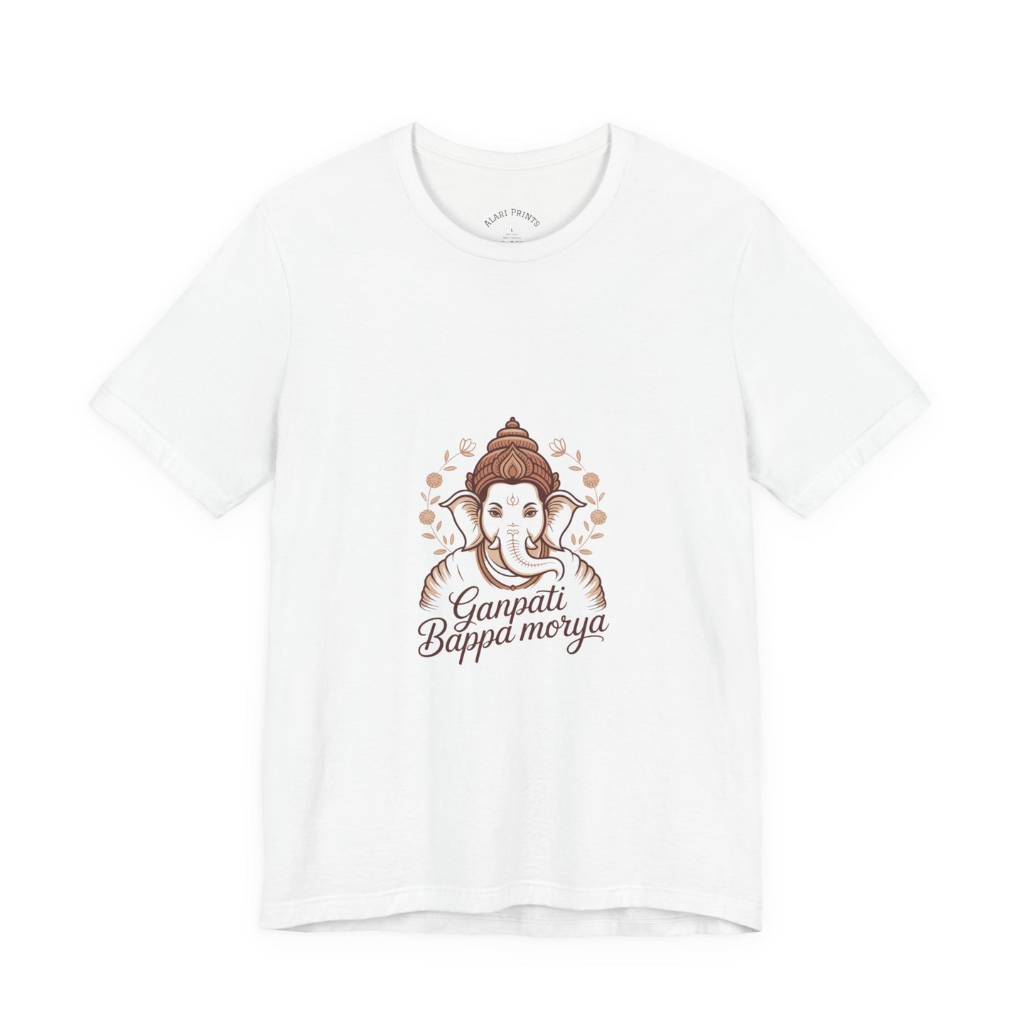 Ganesh Chaturthi T-Shirt, Ganpati Bappa Morya, Devotional Gift, Spiritual Celebration Outfit